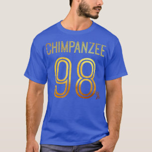 Camiseta 98 Chimpanzee Big Monkey Evolution Science Silly F