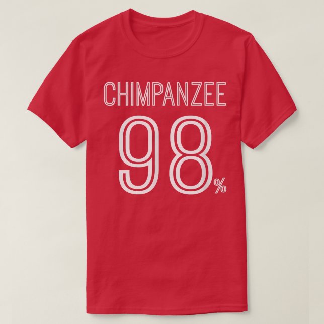 Camiseta 98 Curiosamente divertida ciencia de la evolución  (Diseño del anverso)
