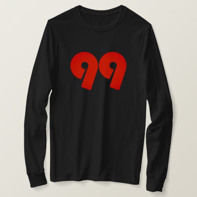 Camiseta - 99 (Anverso del diseño)