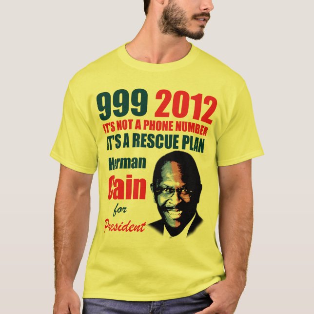 Camiseta 999 Herman Caín 2012 (Anverso)