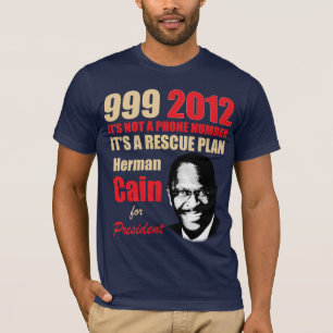 Camiseta 999 Herman Caín 2012