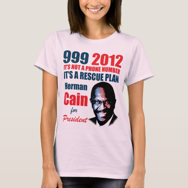 Camiseta 999 Herman Caín 2012 (Anverso)