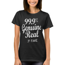 99.9% Auténtico Real .1% Falso