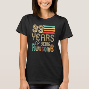 Camiseta 99 Años De Impresionante Nacimiento De 99 Años