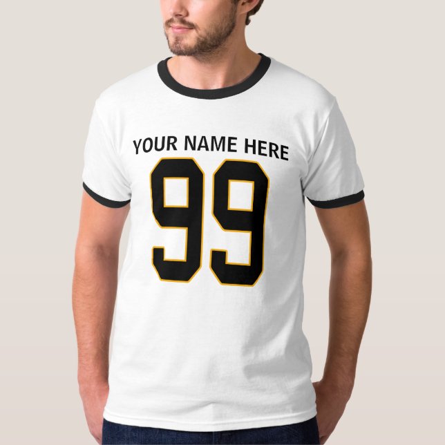 CAMISETA 99 CON NOMBRES DE ENCARGO (Anverso)