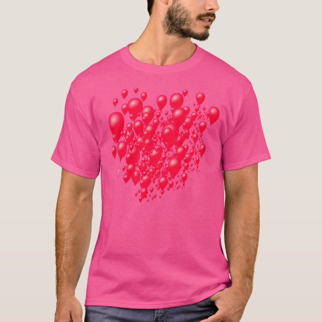 Camiseta 99 Globos Rojos (Anverso)