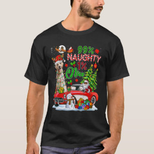 Camiseta 99 por ciento travieso 1 Niza Rina Santa Labrador