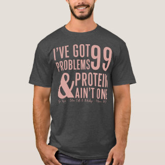 Camiseta 99 Problemas de impresión coral