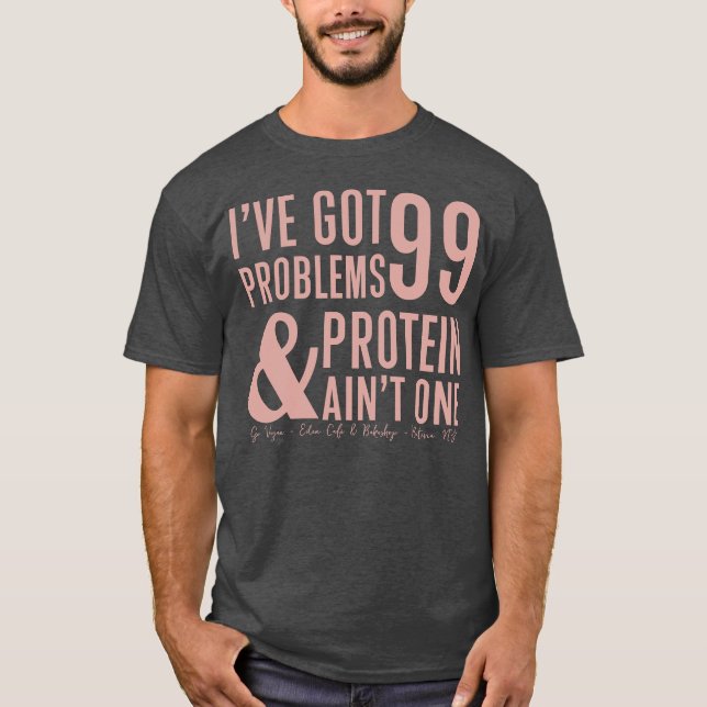 Camiseta 99 Problemas de impresión coral (Anverso)