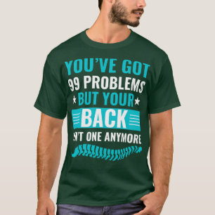 Camiseta 99 Problemas Divertidos Chiroprácticas Ayudantes d