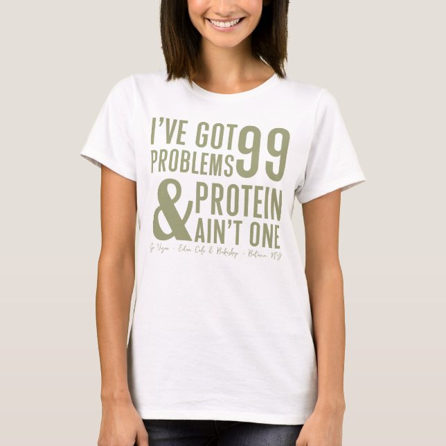 Camiseta 99 Problemas Piña (Anverso)