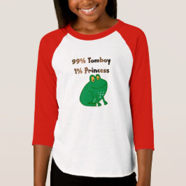 Camiseta 99% Tomboy 1% Princesa