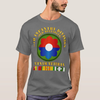 Camiseta 9.ª Div de Infantería Viet Vet viejos confiables c