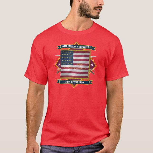 Camiseta 9.ª infantería de Indiana (Anverso)
