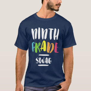 Camiseta 9.ª Maestra De Swag De Noveno Grado De Vuelta A La
