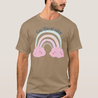 Camiseta 9.º arcoiris Chica de cumpleaños en Nueve nubes