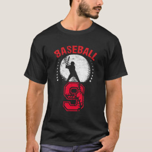 Camiseta 9.º Béisbol 9