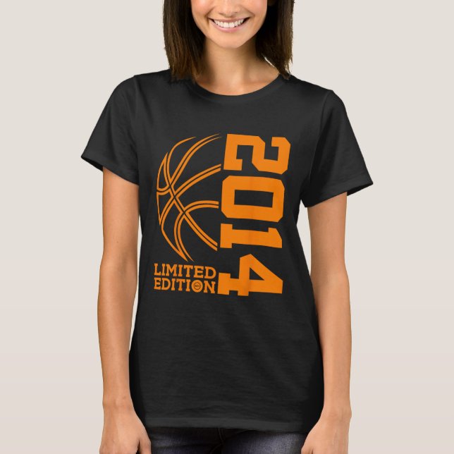 CAMISETA 9.º CUMPLEAÑOS BASKETBALL LIMITED EDITION 2014 (Anverso)