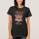 Camiseta 9.º cumpleaños Circus Greatest Birthday Kids Carni<br><div class="desc">Noveno Festival de Círculo de Cumpleaños de los Niños más Grandes.</div>