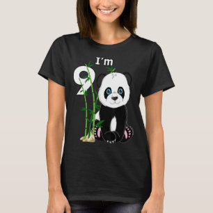 Camiseta 9.º cumpleaños Fiesta de 9 años Animal Panda 1