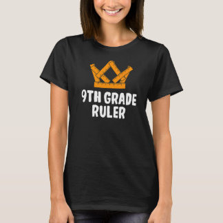 Camiseta 9.º Dirigente De Noveno Grado Estudiante Primer Dí