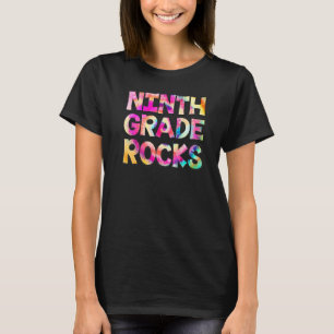 Camiseta 9.º Ensayo De Noveno Grado Rocks Tie Dye