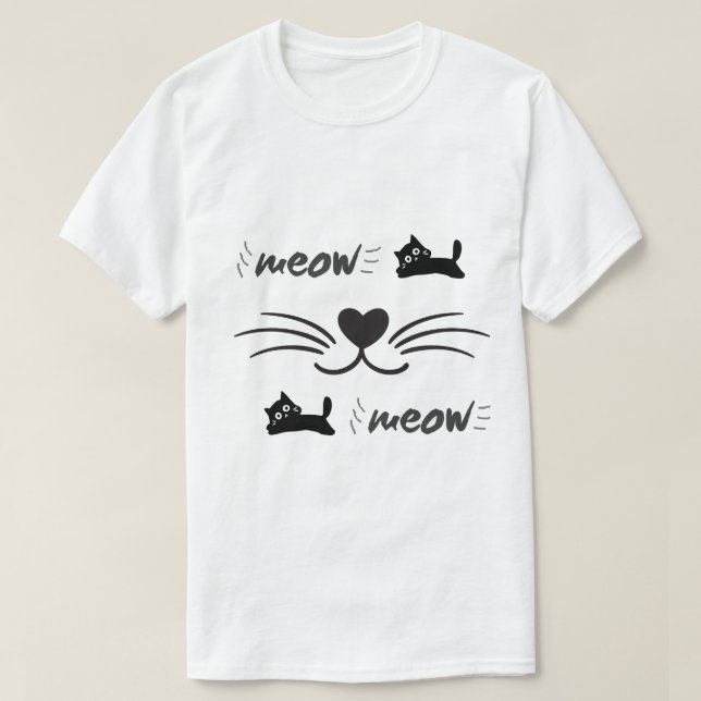 Camiseta 9.º gata (Diseño del anverso)
