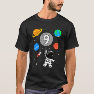 Camiseta 9.º Globo De Planetas Del Espacio Ultraterrestre A