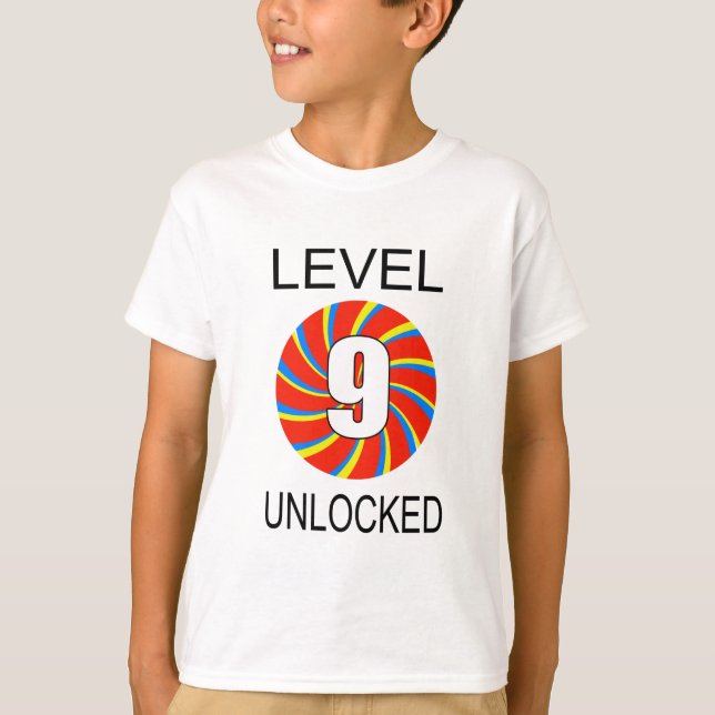 Camiseta 9.º Jugador de Computadoras de Cumpleaños (Anverso)