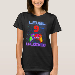 Camiseta 9.º Noveno 9 años Gamer Game Controller Son Adoles