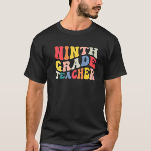 Camiseta 9.º Profesor De Noveno Grado De Vuelta A La Escuel