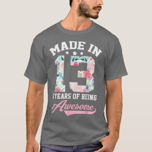 Camiseta 9.º regalo de Chica de cumpleaños para Chicas adol