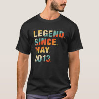 9.º Regalo De Cumpleaños Leyenda De 9 Años Desde E