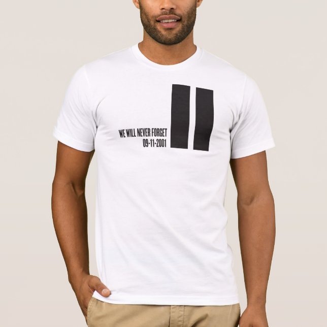 Camiseta 9 11 ataques (Anverso)