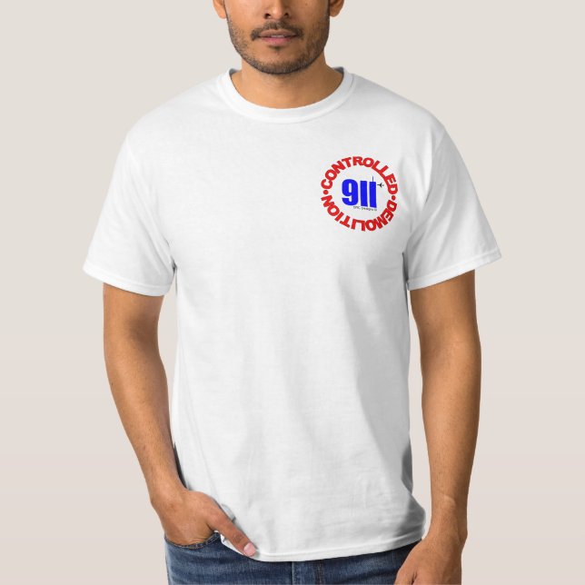 CAMISETA 9/11 CONSPIRACIÓN (Anverso)