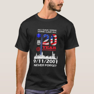 Camiseta 9/11 de 20 años