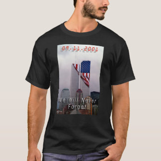 Camiseta 9-11 - Nunca Olvidaremos