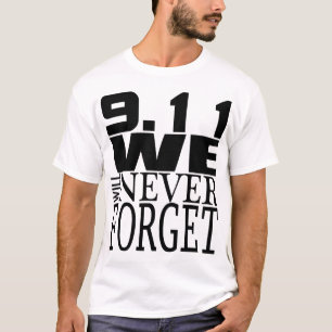 Camiseta 9,11 Nunca olvidaremos