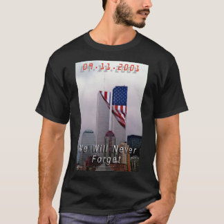 Camiseta 9-11 - Nunca Olvidaremos