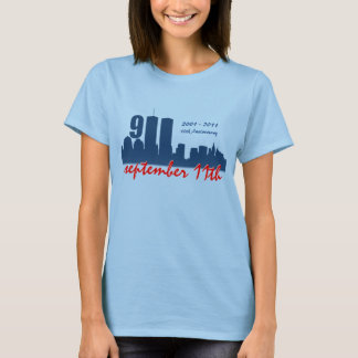 Camiseta 9/11 September 11th WTC - Ladies Ringer T-shirt