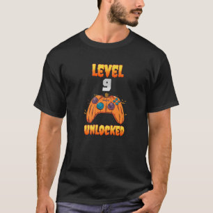 Camiseta 9 Años Noveno Nivel De Cumpleaños 9 Video Gam Desb