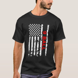 Camiseta 9 Billar Mesa de billar Regalo de Billar