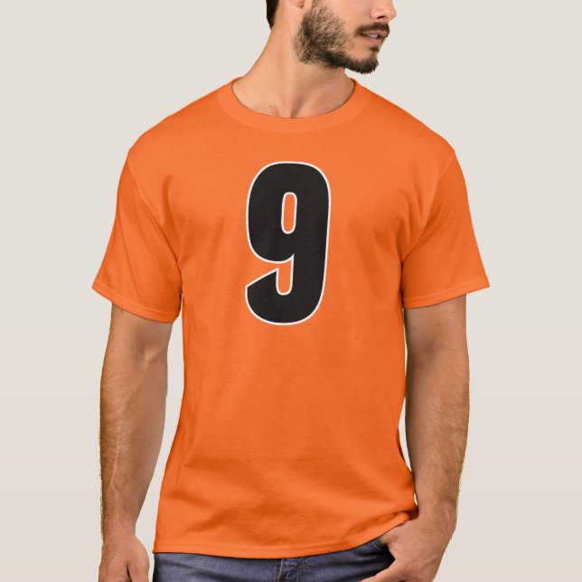 Camiseta 9 Cincinnati blanco negro (Anverso)