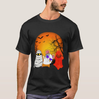 Camiseta 9 Cobaya de Halloween Calabaza  526