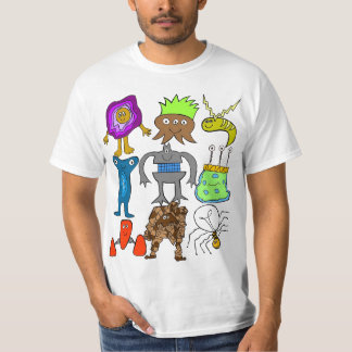 Camiseta 9 de los monstruos del albañil
