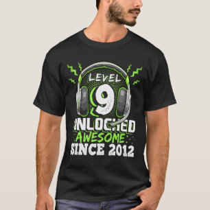 Camiseta 9 Desbloqueados Impresionantes Videojuegos 2012 No