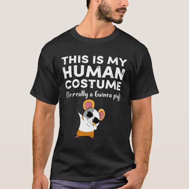 Camiseta 9 Este es mi disfraz humano, en realidad soy la sa (Anverso)