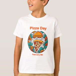 Camiseta 9 feb. - Día de la pizza