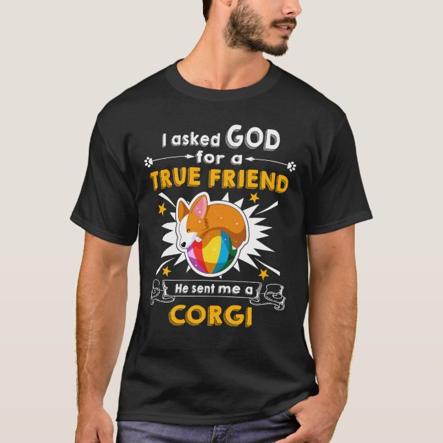 Camiseta 9 Me envió un Corgi 142 (Anverso)