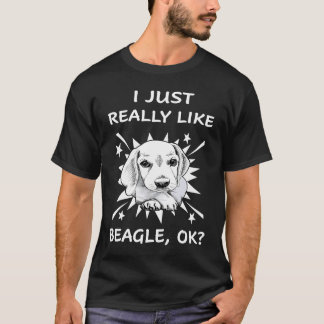 Camiseta 9 Me gusta mucho Beagle 144